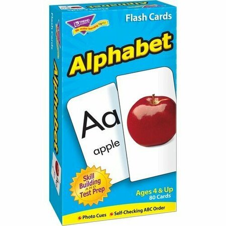 TREND ENTERPRISES Alphabet Flash Cards, 80 Cards, Multi TEP53012